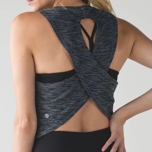 Lululemon Fast as Light Muscle Tank Heathered